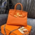 Hermes Birkin Genuine Togo leather 30cm orange  HOGTL6765777 